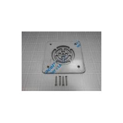 ASTRALPOOL Rejilla Acero Inoxidable Cuadrada Sumidero Fondo