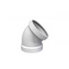 DISMOL Codo de Aluminio 110 mm 45º