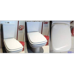 Asiento Inodoro Almina Blanco