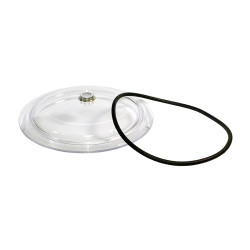 ASTRALPOOL Tapa Transparente Filtro con Junta Cierre Abrazadera