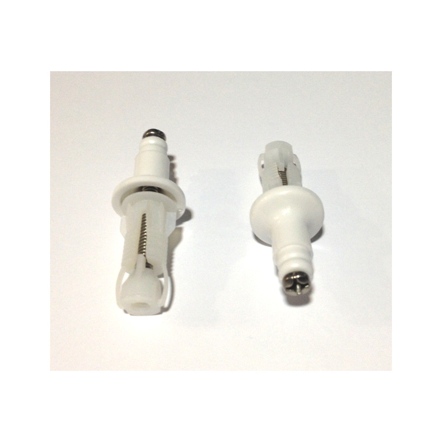 ROCA Conjunto Fijación Bisagra Dama Retro (Repuesto para ROCA)