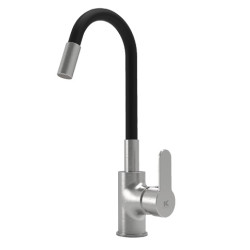 KÄLLA Grifo Fregadero Flexible Omnia Negro