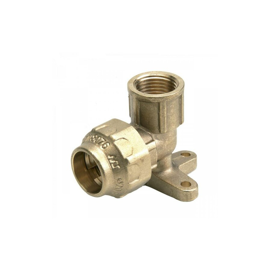 Codo Fitting con Plaqueta 20 mm x 1/2
