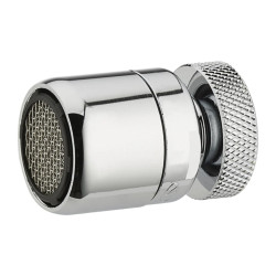 Aireador 22/100 Rosca Hembra con Rótula Cromado