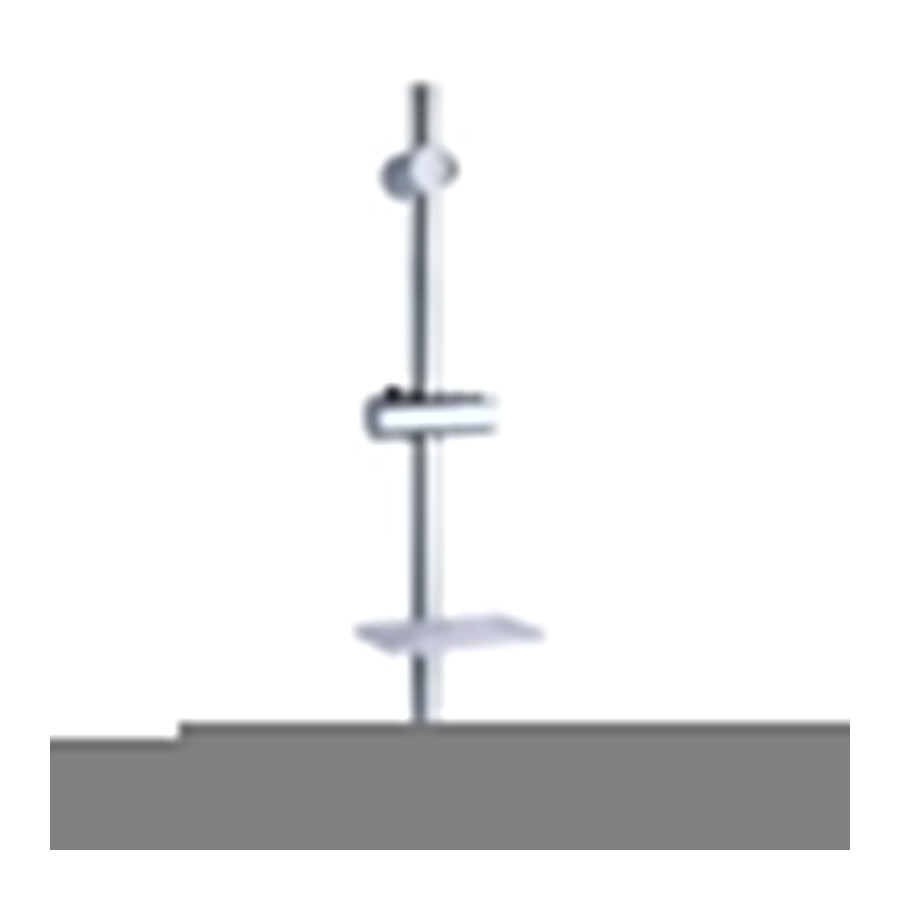 Barra de Ducha Cromada Moon