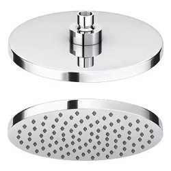 Flor de Ducha Luna 20 cm Cromado