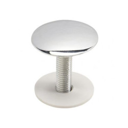 Plafón Ciego Cromado