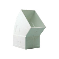 Codo Bajada Rectangular 45º 100 x 73 mm