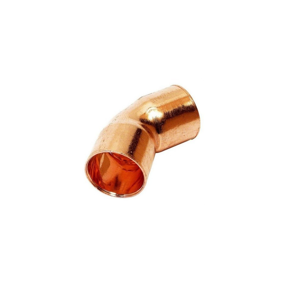 Curva de Cobre 45º Hembra - Hembra 42 mm