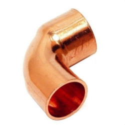 Codo de Cobre 10 mm Macho - Hembra