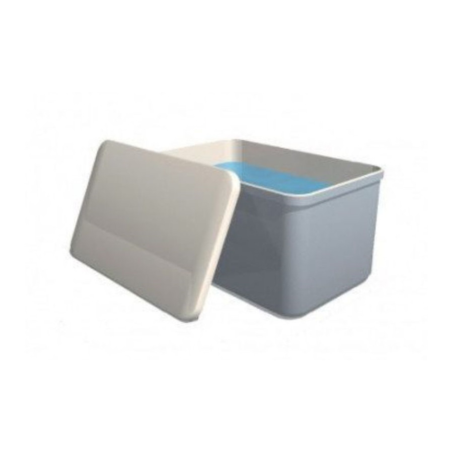 Depósito de Poliéster Rectangular 300 Litros con Tapa