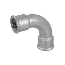 Curva 90º Hembra - Hembra 2 Galvanizada