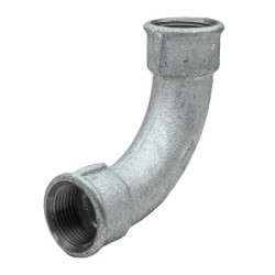 Curva 90º Hembra - Hembra 2 1/2 Galvanizada