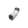 Curva 45º Macho - Hembra 3/4 Galvanizada