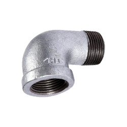 Codo 90º Macho - Hembra 1 Galvanizado