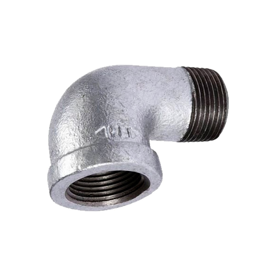 Codo 90º Macho - Hembra 1 Galvanizado