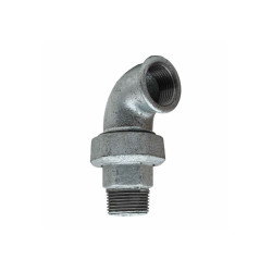 Codo 90º Macho - Hembra 3 Galvanizado