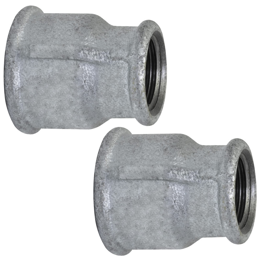 Reducción Hembra - Hembra 2 x 3/4 Galvanizada