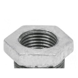 Reducción Macho - Hembra 3 x 1 1/2 Galvanizada