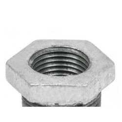 Reducción Macho - Hembra 3 x 2 Galvanizada