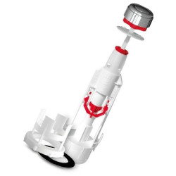 Campana Cisterna Baja Pulsador Simple con Adaptador 3g