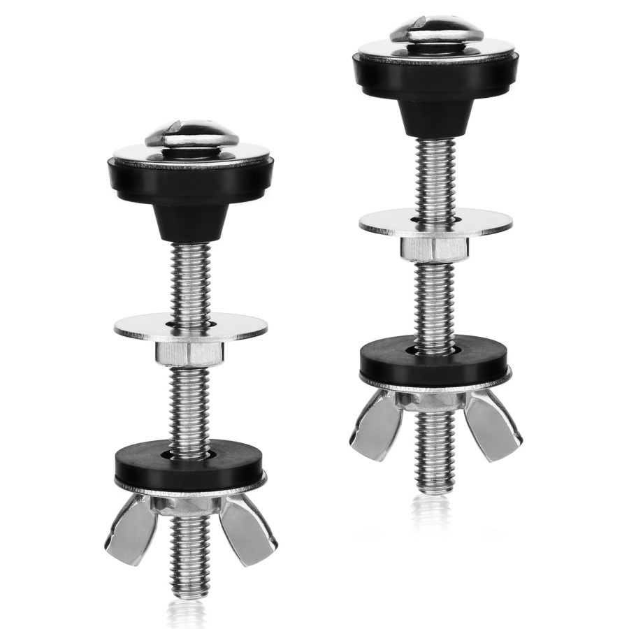 Tornillos Fijación Cisterna - Taza Inoxidable Largo