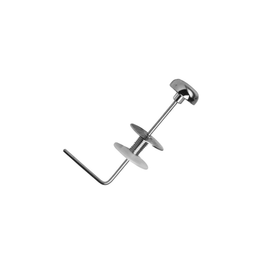 Tirador Curvo ABS Cromado Ancho 70 mm