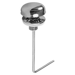 Tirador Curvo Largo ABS Cromado 114 mm