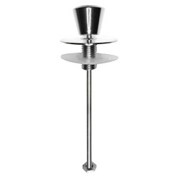 Tirador Recto Largo Metal 114 mm