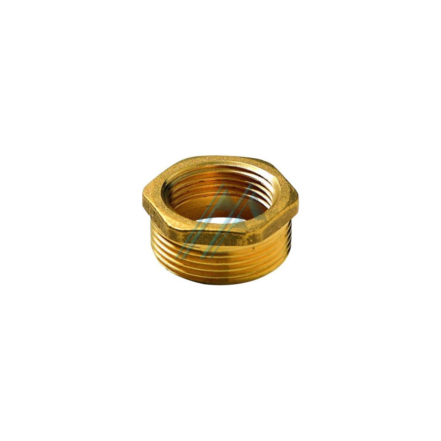 Reducción de Latón Hexagonal Macho - Hembra 1 1/4 x 3/4