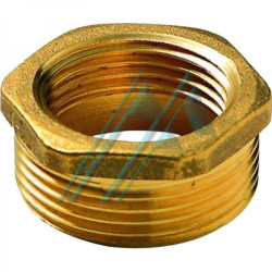 Reducción de Latón Hexagonal Macho - Hembra 1 1/2 x 3/4