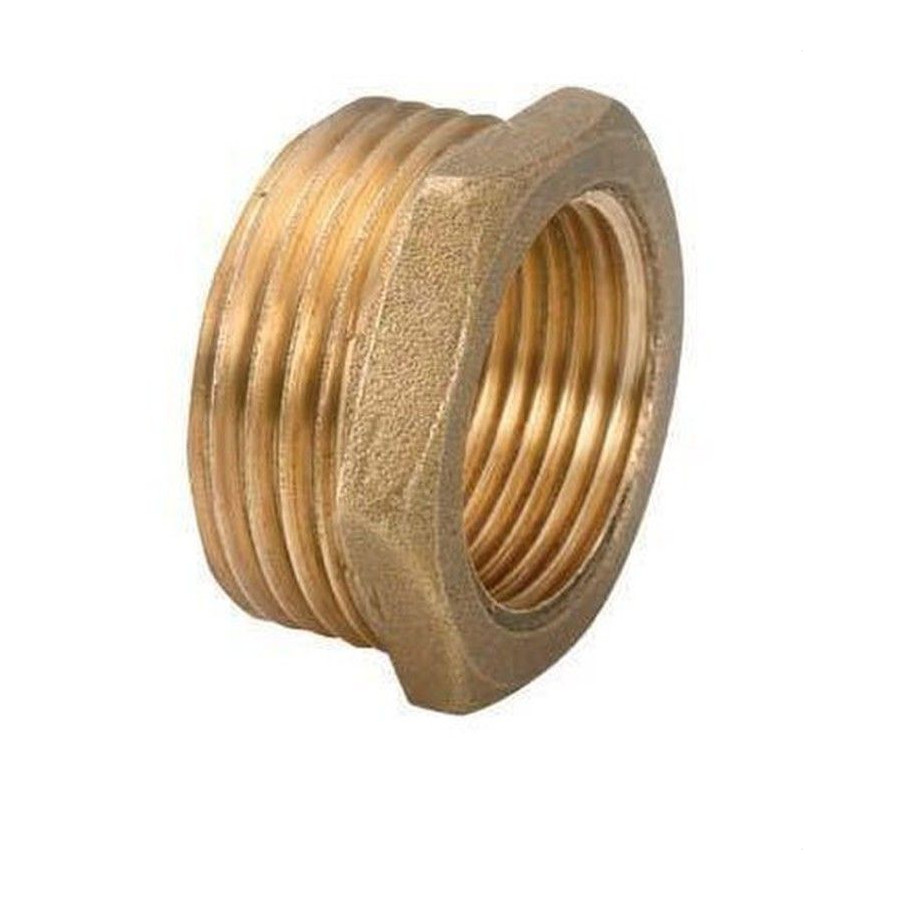 Reducción de Latón Hexagonal 2 x 3/4 Macho - Hembra