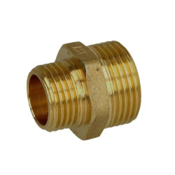 Machón Reducción de Latón 1 1/2 x 1 1/4