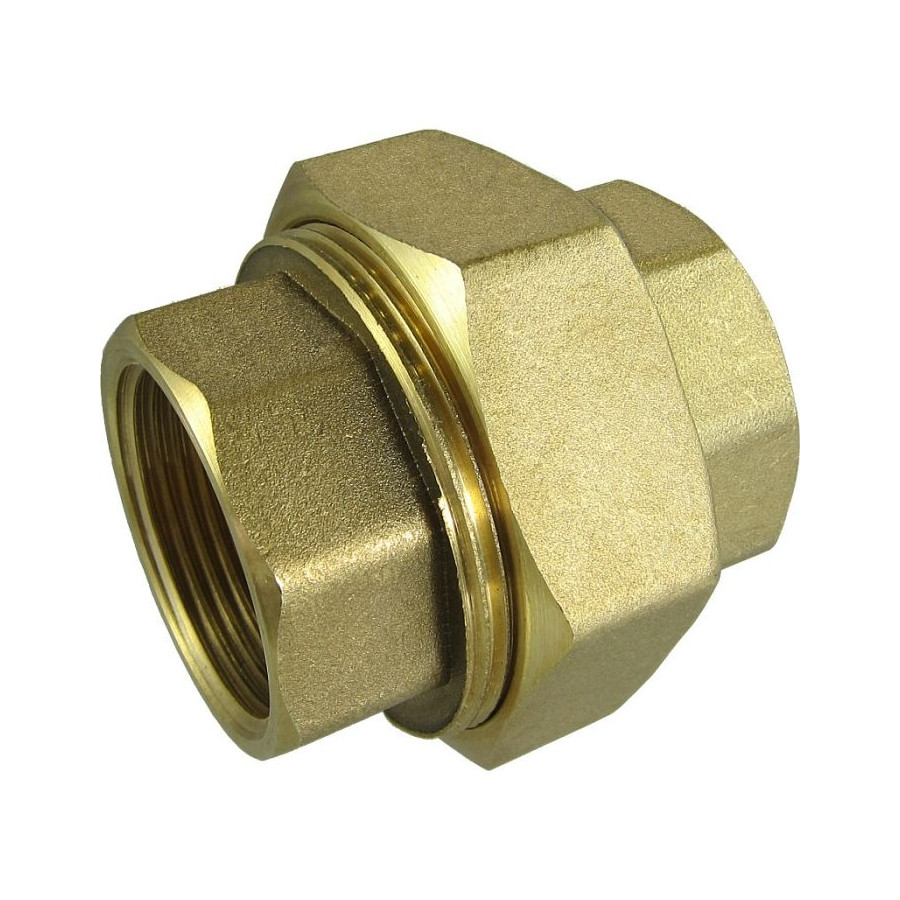 Enlace de Latón 3 Piezas 3/4 Hembra - Hembra