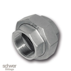 Enlace de Latón 3 Piezas 1 Hembra - Hembra