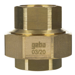 Enlace de Latón 3 Piezas 2 1/2 Hembra - Hembra