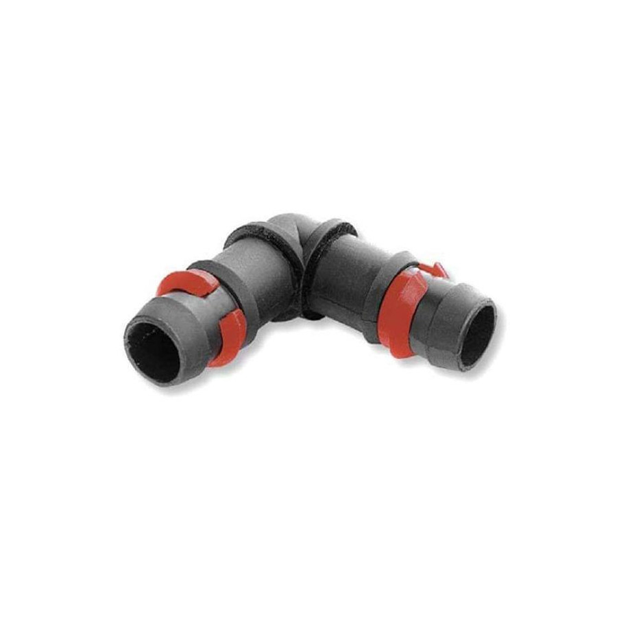 Codo Goteo 16 mm Seguridad