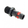 Terminal Rosca Macho Seguridad 16 mm x 1/2