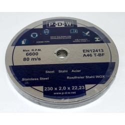 Disco Amoladora para Metal 230 mm