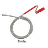 Muelle Desatascador 3 m Fino