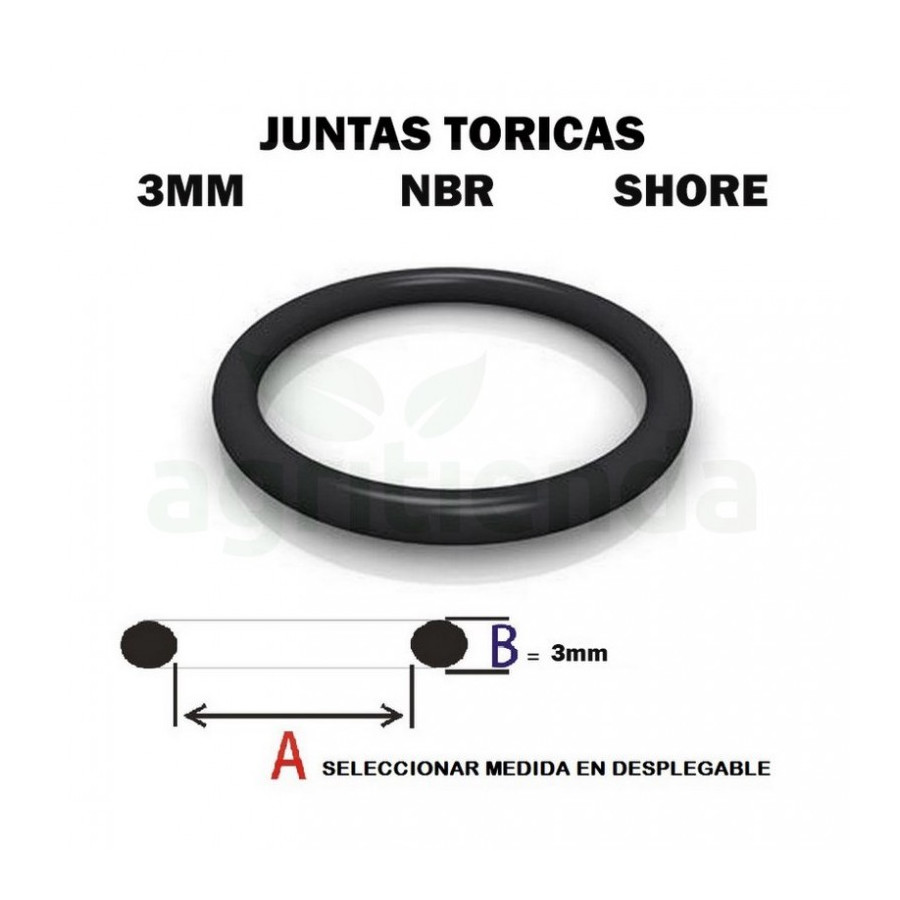 Junta Tórica AN 9 mm