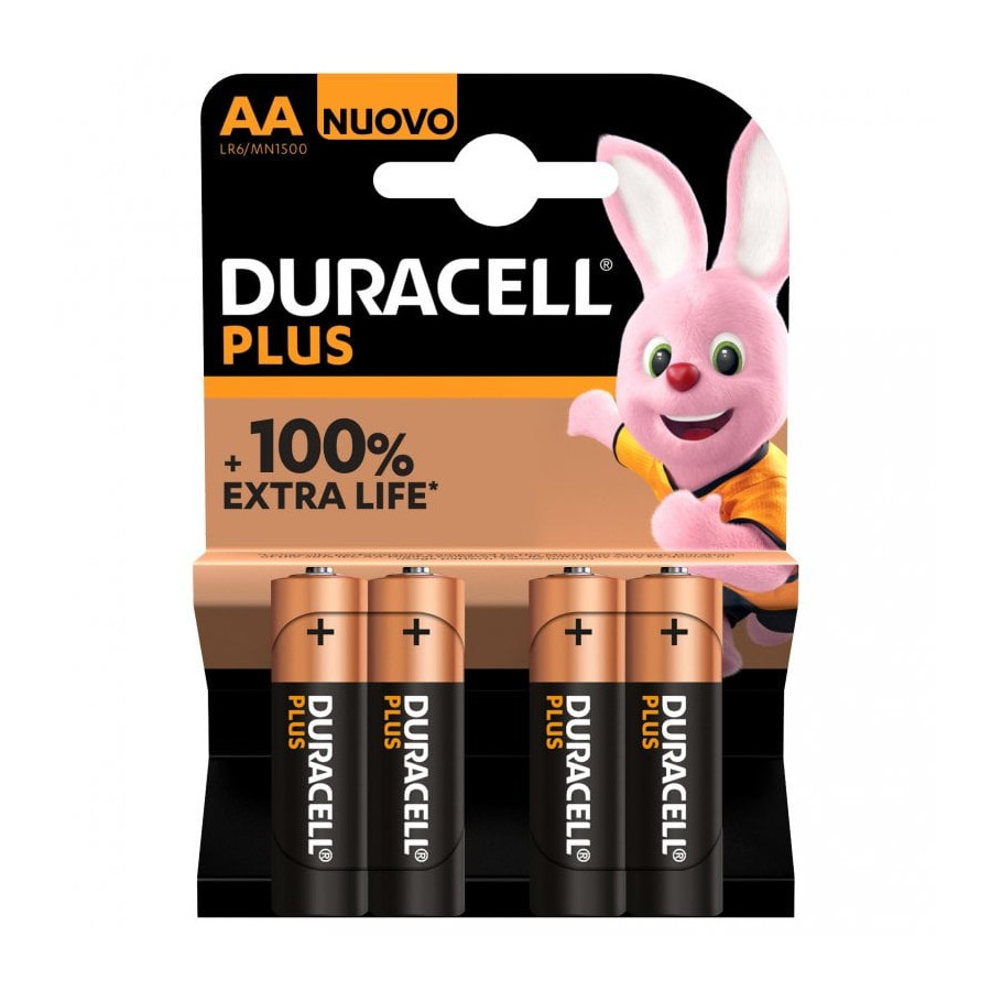 Pilas Alcalinas LR06 AA 1,5V (Pack 4 Unidades)