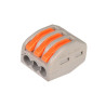 Conector Empalme 3 Vías Latón