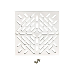 ASTRALPOOL Rejilla Acero Inoxidable Cuadrada Sumidero Fondo