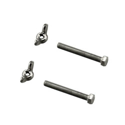 ASTRALPOOL Juego Tornillo y Palomilla para Pértiga