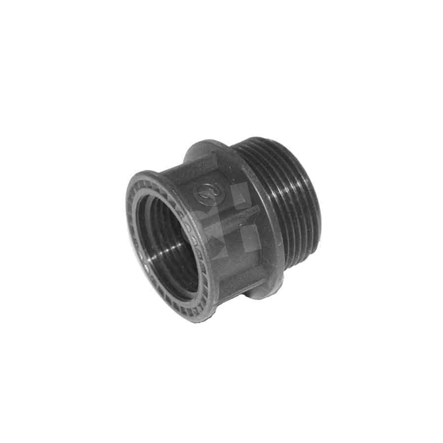 Reducción de Polietileno 1 1/2 x 1 1/4 Macho - Hembra