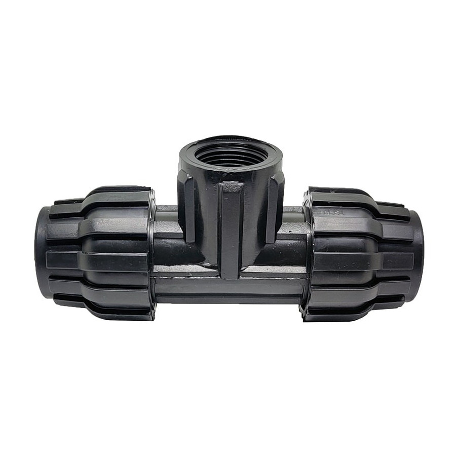 Te de Polietileno 32 mm x 1 Rosca Hembra