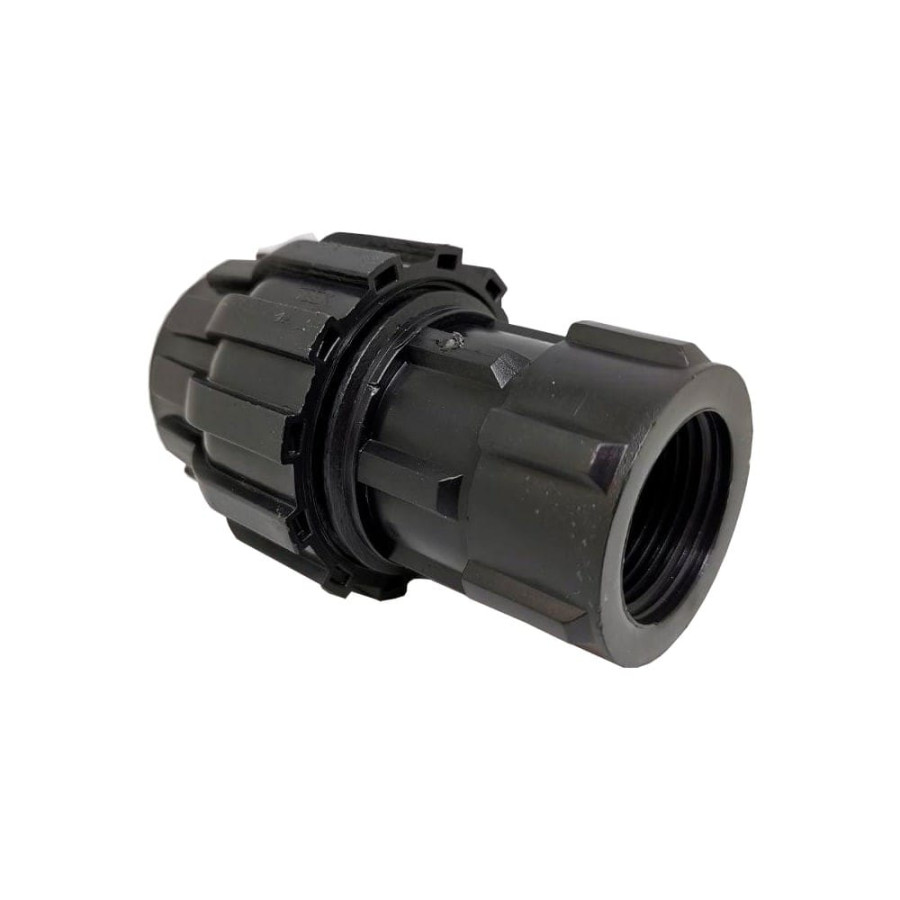 Terminal Rosca Hembra de Polietileno 75 mm x 2 1/2