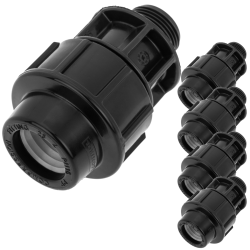 Terminal Rosca Macho de Polietileno 32 mm x 1