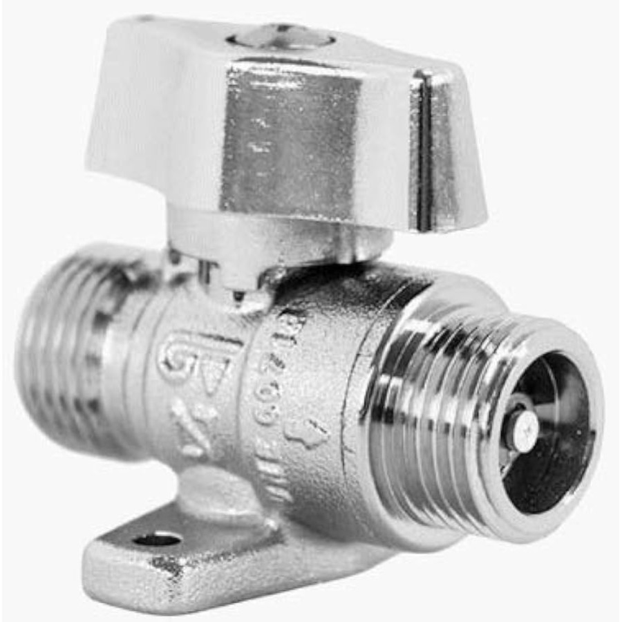 Llave de Gas Roscada 1/2 Cromado